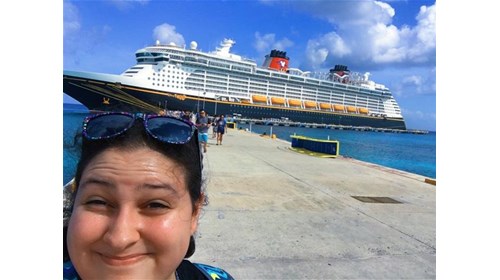 Sharing my excitement on my first ever cruise!