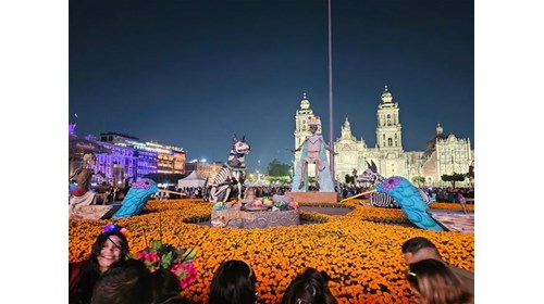 Mexico City Center Dia de los Muerto Celebration