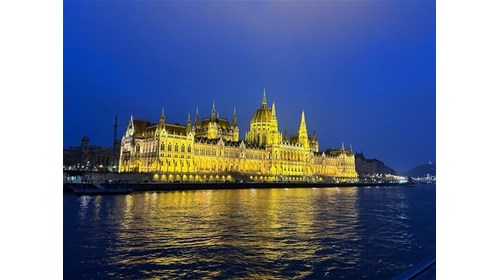 Budapest at night