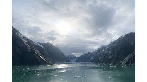 Dawes Glacier while on Alaskan Cruise 