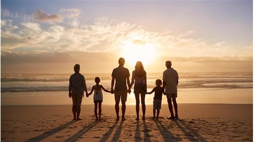 Family fun in the Sun. 