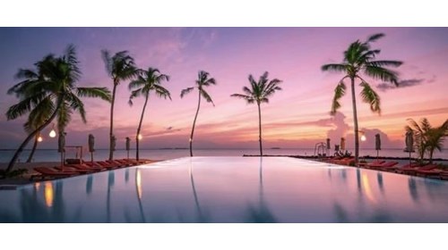 Beautiful Afternoon Sunset In the Caribbean 