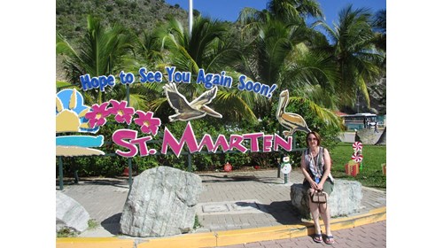 The beautiful Port of St. Maarten