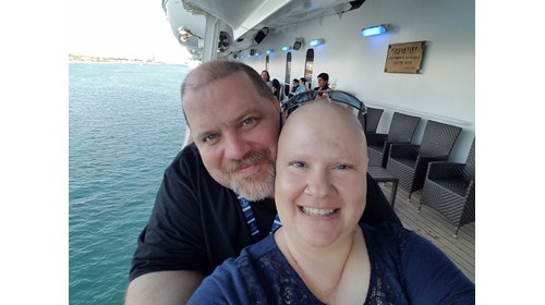 Us on Royal Caribbean's Allure of the Seas!