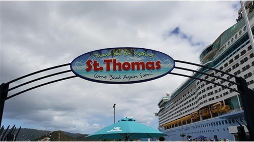 Picture of St. Thomas cruise port