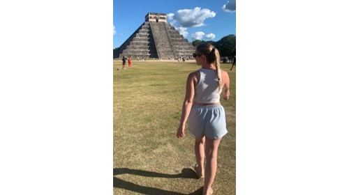 Mayan Temple in Chichen Itza, Mexico