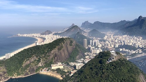 View from the Christ the Redeemer Statue