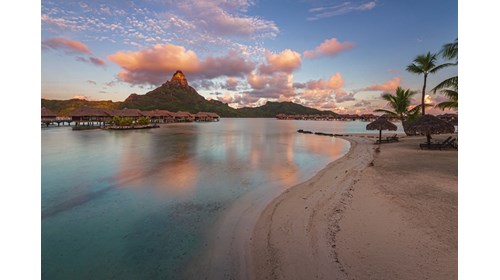 Bora Bora, one of the most romantic destinations.