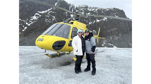 Glacier walk in Alaska