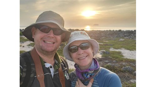 Dr. and Mrs. Livingston, I presume, Galapagos!