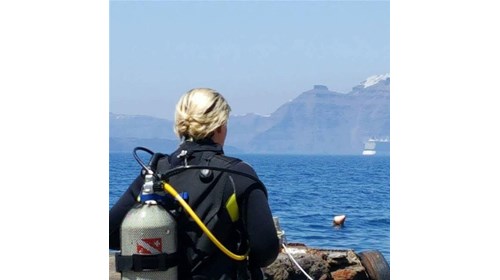 Scuba Diving in Santorini Greece! 