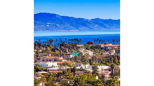 The view of Santa Barbara!  Let's go! 