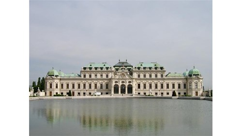 Belevedere Palace in Vienna