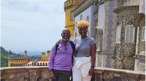 Exploring the beautiful Pena Palace