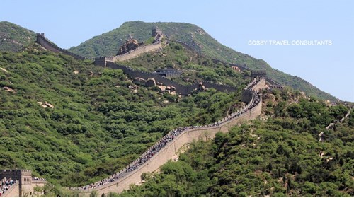 The Great Wall of China in Beijing, China 