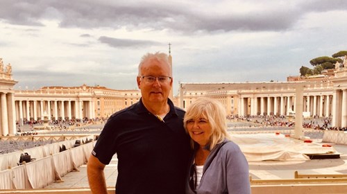 Richard & JoLynn Snelgrove at Vatican City