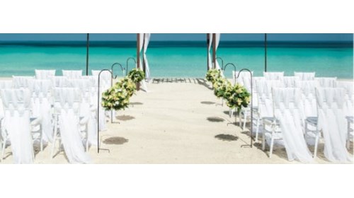 Sandals Beach Wedding