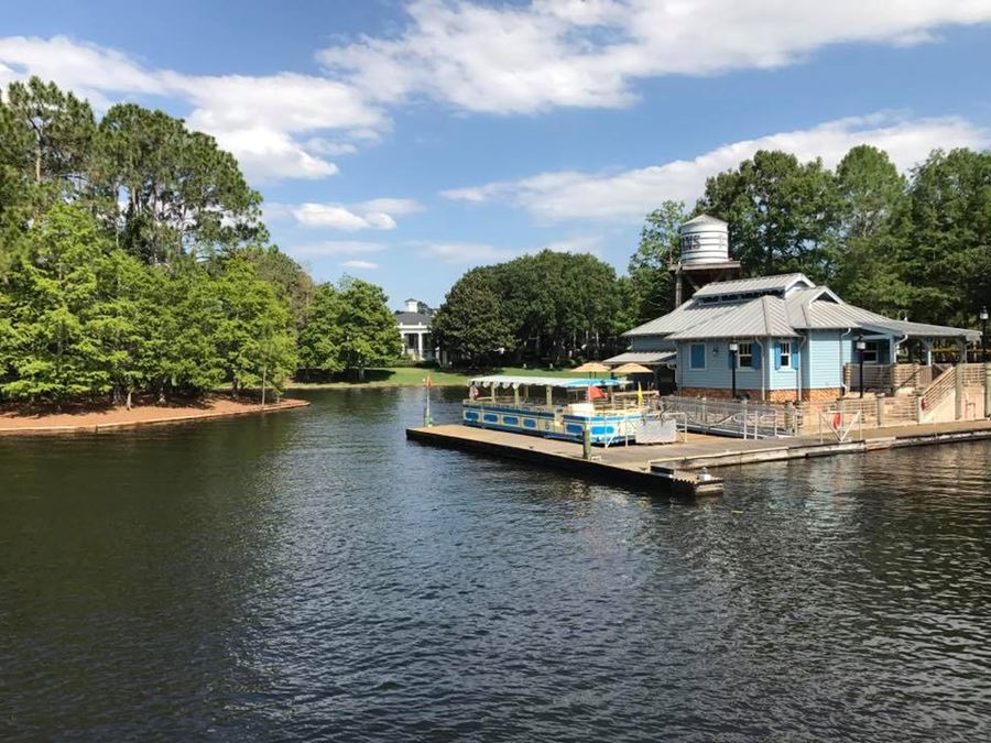 Ride the boat to Disney Springs