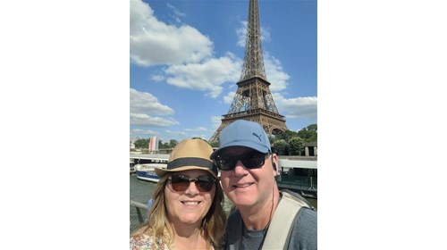 Paris, as we sail down the Seine