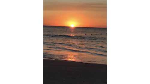 My Sunset in Negril, Jamaica 
