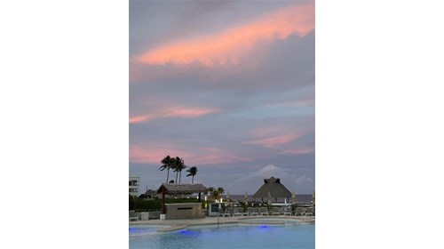 Riviera Maya Beautiful Sky