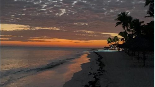 Gorgeous evening in Aruba.