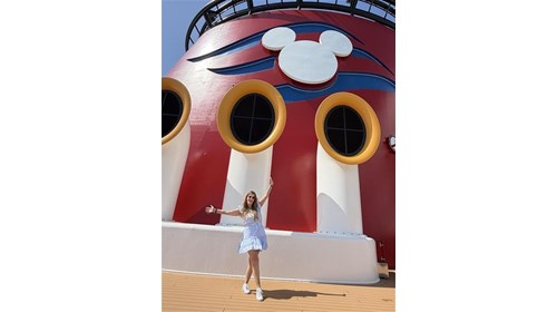 Whitney on Disney Cruise Line