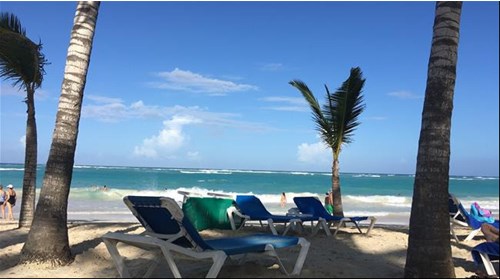 Beautiful beach in Punta Cana