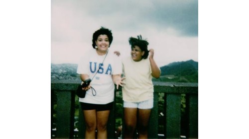 Oahu, Hawaii with my adorable little sister