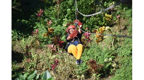 Ziplining in the Dominican Republic