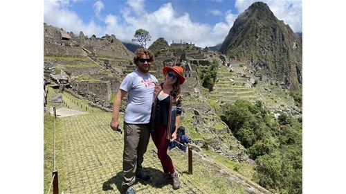 My partner and I at Machu Picchu 2021
