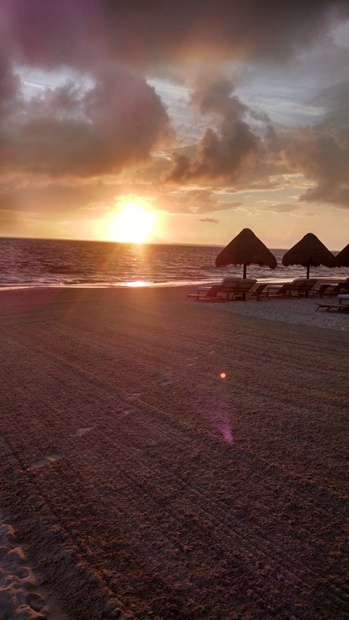 Beautiful sunrise!!! -Finest Playa Mujeres