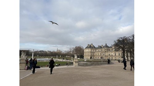 Photo of the Luxembourg Garden in Paris