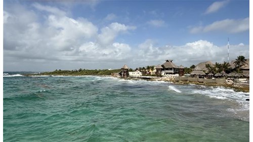 Costa Maya coastline