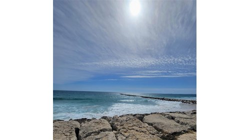 No filter needed. Costa de Caparica, Portugal.