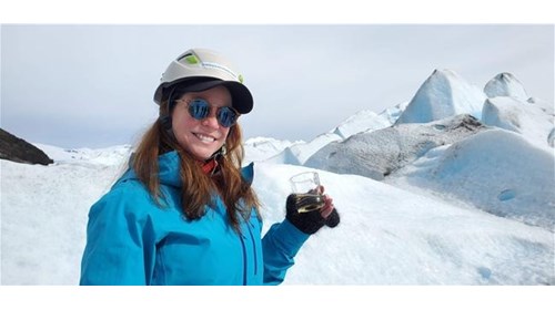 Cheers from Perito Moreno Glacier, Patagonia