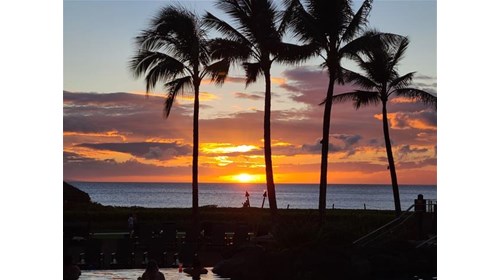Maui, Hawaii beautiful sunset