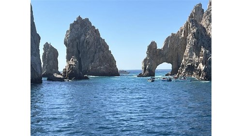 The arch in Cabo San Lucas, Mexico