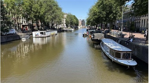 Canal in Amsterdam
