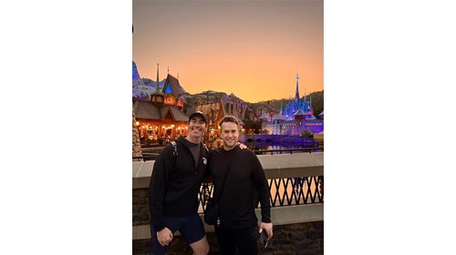 Hong Kong Disneyland with my fiancé!