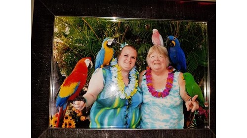 Lahaina Maui with My Grandmother