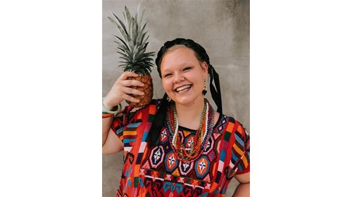A traditional dance in Oaxaca, MX