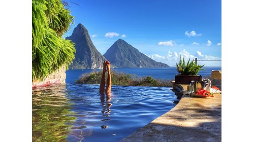 St. Lucia Jade Mountain.. a true luxurious resort 