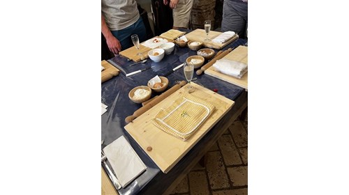 A Pasta Making Class Outside of Rome, Italy