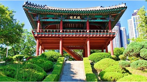 Gwanpungru Pavilion - Dalseong Park in Daegu