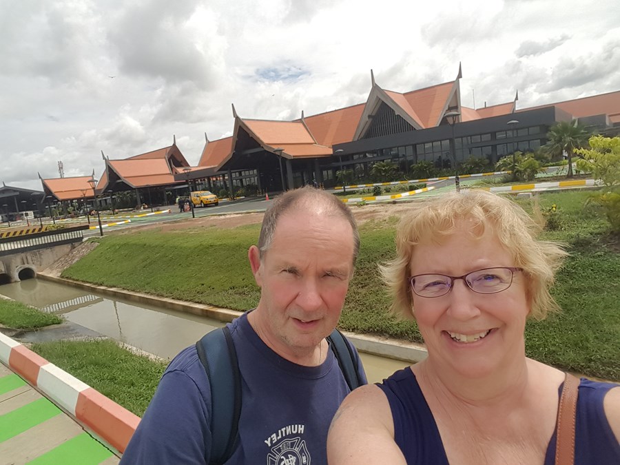 Siem Reap hotel grounds