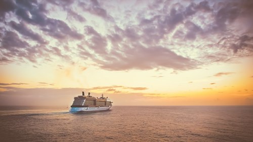Enjoy the most beautiful sunsets at sea