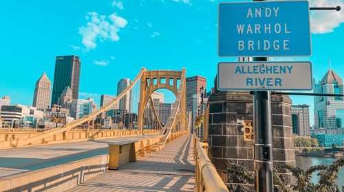 Allegheny River, Andy Warhol Bridge, Pittsburgh