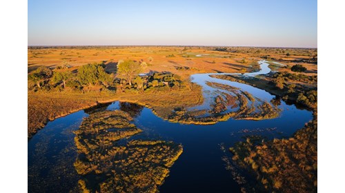 The Okavango Delta in Botswana