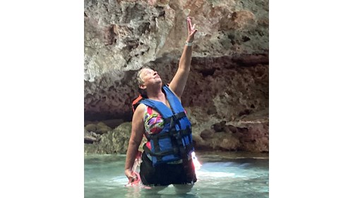 Akumal Mexico girls trip Cenote excursion